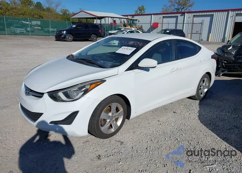 2016 Hyundai Elantra Se из США, поврежденный, VIN 5NPDH4AE8GH766308
